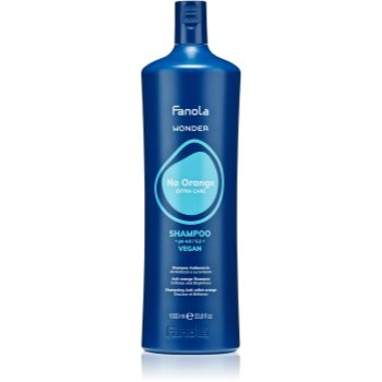 Fanola Wonder No Orange Shampoo șampon neutralizează nuanțele portocalii